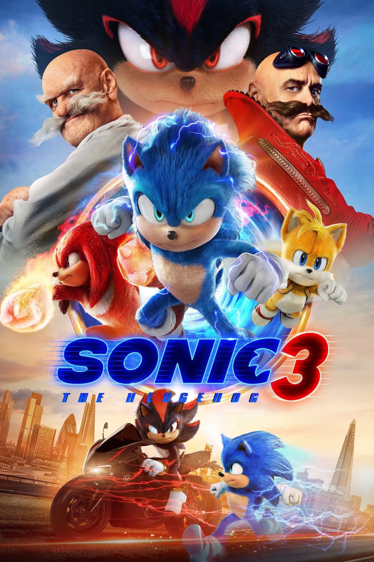 Sonic the Hedgehog 3 Poster